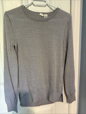 GAP merino wool  Heather Gray Crewneck Sweater